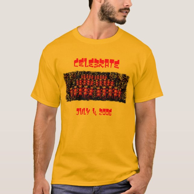 Ameisen feiern T-Shirt (Vorderseite)