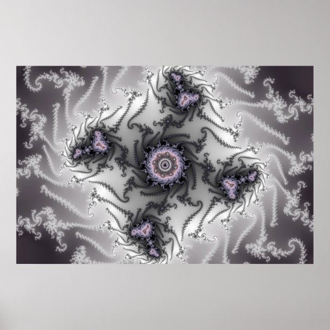 Ameisen - Fraktal Poster (Vorne)