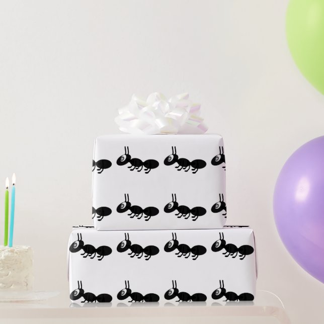 Ameisen Geschenkpapier (Partygeschenke)