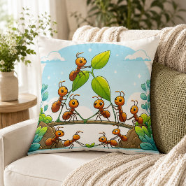 Ameisen in Wonderland Pillow Kissen