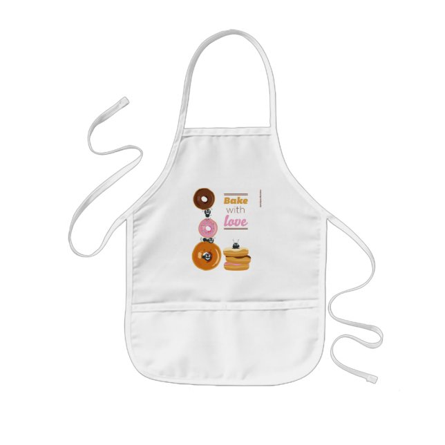 Ameisen-Liebhaber _KinderSchürze _Schaumgummiringe Kinderschürze (Vorne)