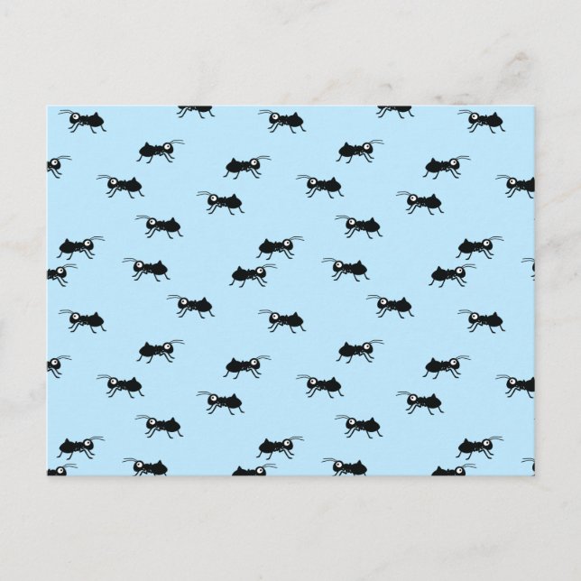 Ameisen Postkarte (Vorderseite)