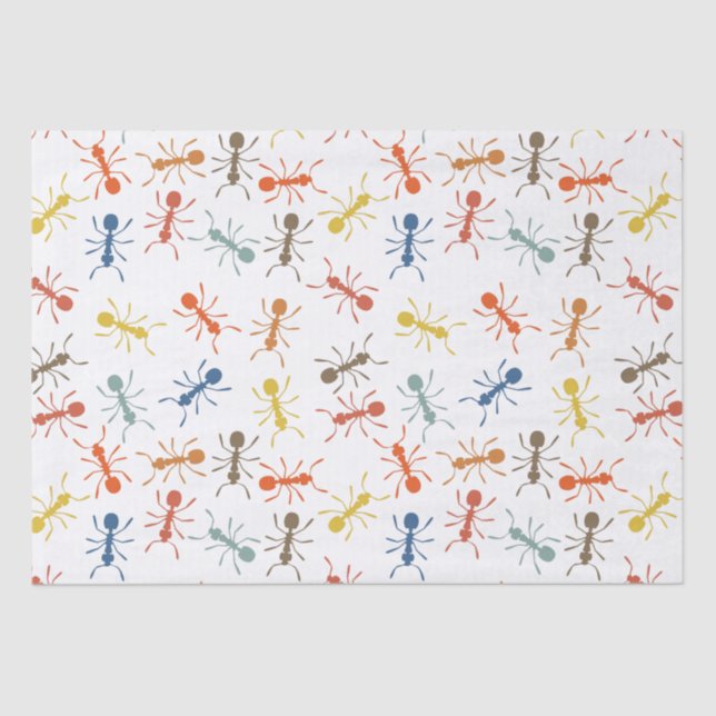 Ameisen Seidenpapier (Vorderseite)