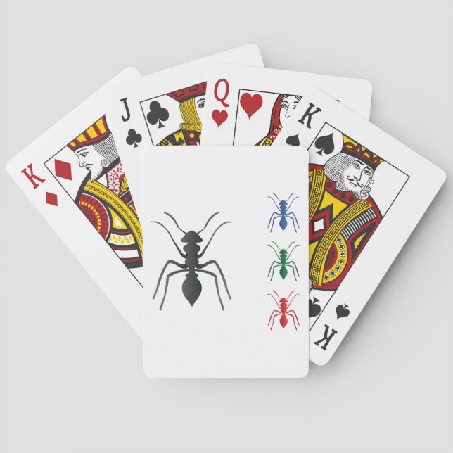 Ameisen Spielkarten (Rückseite)