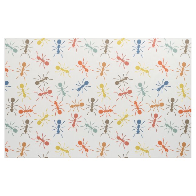 Ameisen Stoff (Fat Quarter (45,7 x 55,9 cm))
