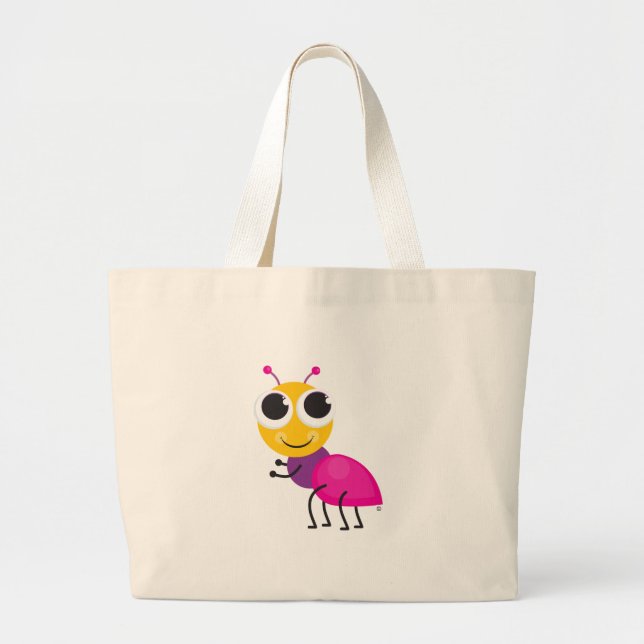 Ameisen-Strand-Tasche Jumbo Stoffbeutel (Vorne)