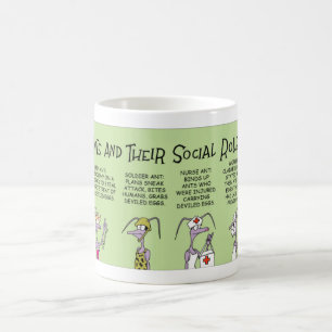 Ameisen und ihre Sozialrollen Kaffeetasse