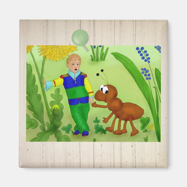 Ameisenkönig Magnet (Vorne)