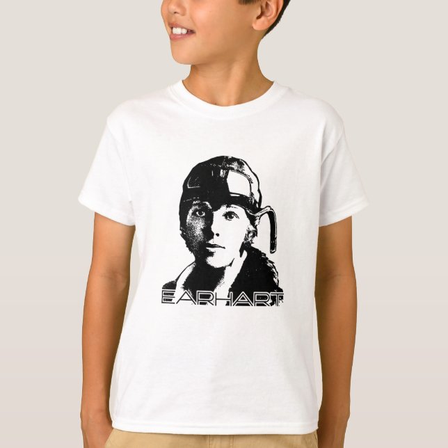 Amelia Earhart T-Shirt (Vorderseite)