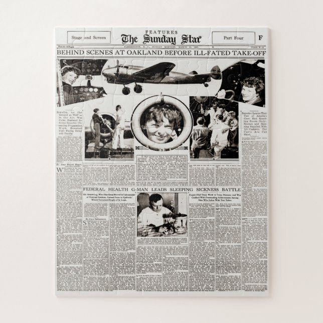 Amelia Earhart vor Ill Fate Flight März 1937 (Vertikal)