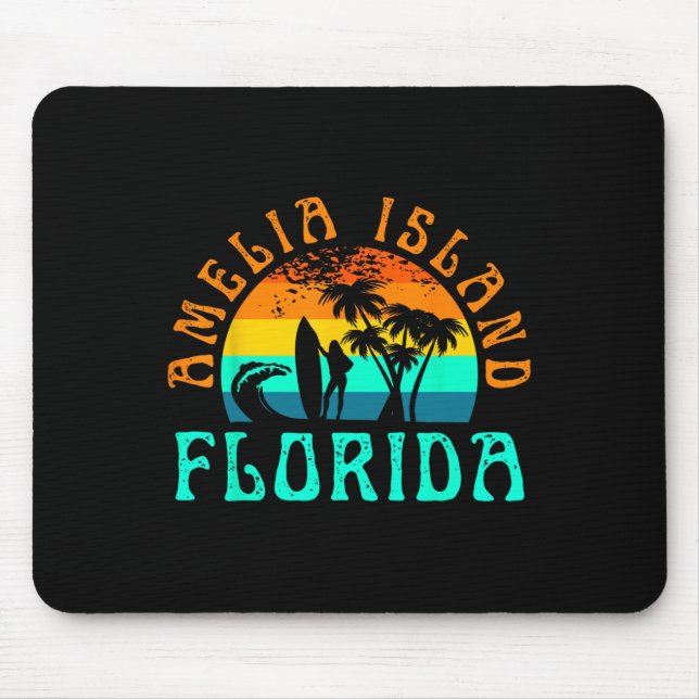 Amelia-Insel _1  Mousepad (Vorne)