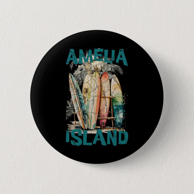 Amelia Island Florida  Button (Vorderseite)