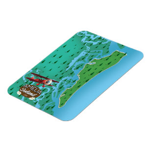 Amelia Island Florida Reiseplan. Magnet