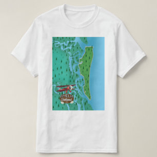 Amelia Island Florida Reiseplan. T-Shirt