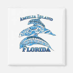 Amelia Island Florida Urlaub Delphine Magnet
