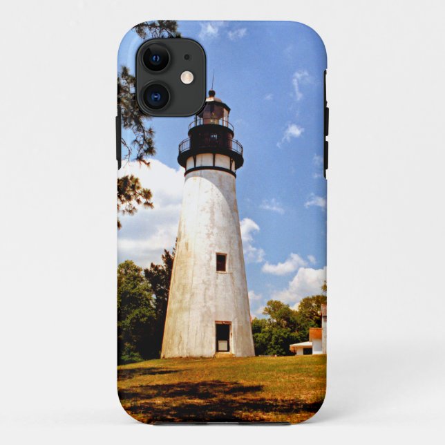 Amelia Island Lighthouse, Florida iPhone Case 5/5 (Rückseite)