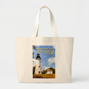 Amelia Island Lighthouse, Florida Jumbo Tote Bag Jumbo Stoffbeutel