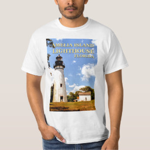 Amelia- Islandleuchtturm, Florida-T - Shirt