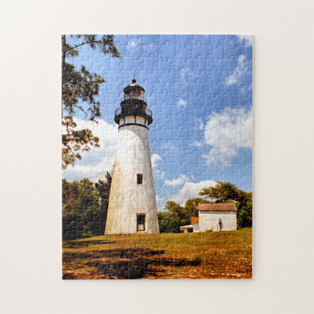 Amelia- Islandleuchtturm, Puzzle Floridas (Vertikal)