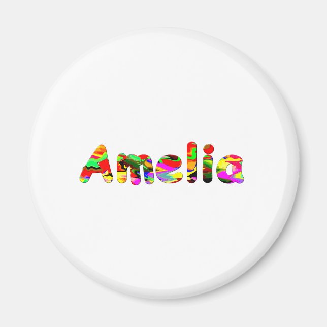 Amelias Kühlschrankmagnet (Vorne)