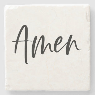 Amen Marmor Untersetzer