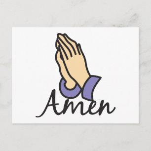 Amen Postkarte