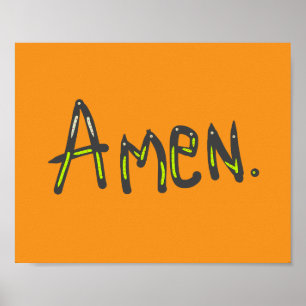 Amen So sei es Poster