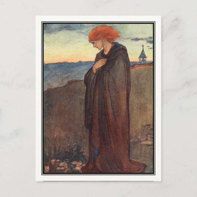 Amen von Florence Harrison Postkarte (Vorderseite)