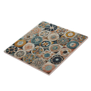 Aménagement artistique de carreaux décoratifs colo