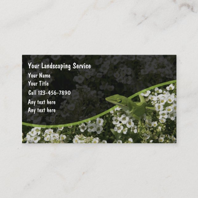 Aménagement des cartes de visite (Devant)