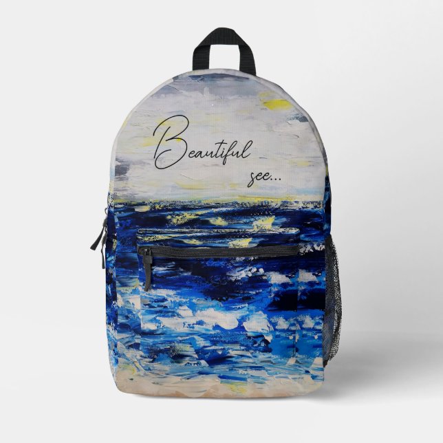 Amer Open Beautiful see Bedruckter Rucksack (Vorderseite)