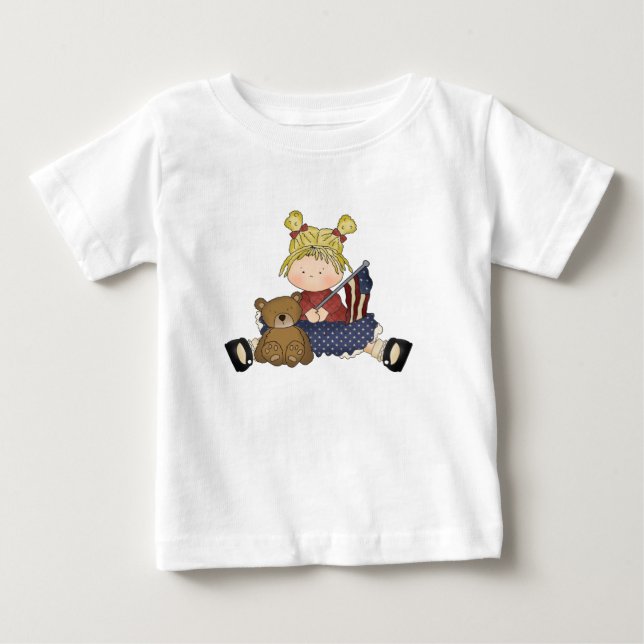 Amerciana Beauty 1 Baby T-shirt (Vorderseite)