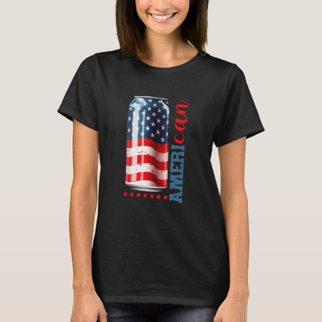 Ameri can  4th of july Sublimation 6 T-Shirt (Vorderseite)