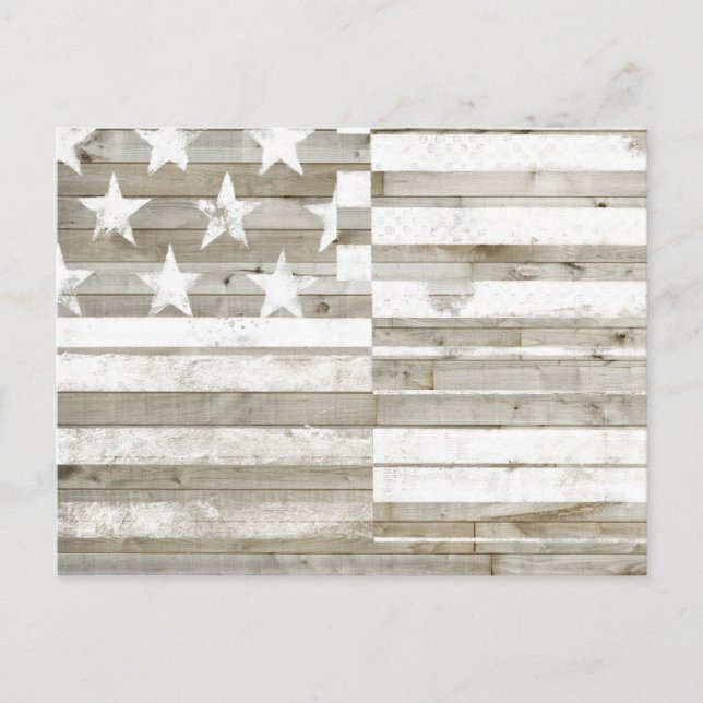 Ameriana-Flagge Postkarte (Vorderseite)