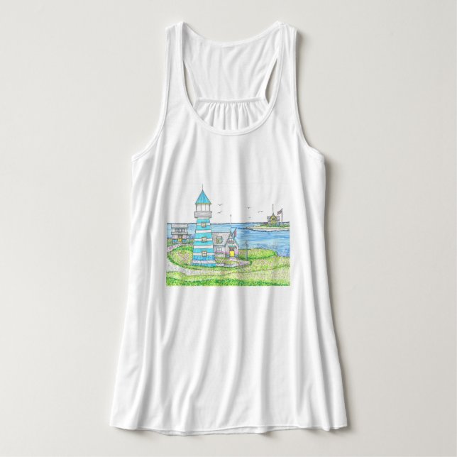 Ameriana Flowntank Top (Design Vorderseite)