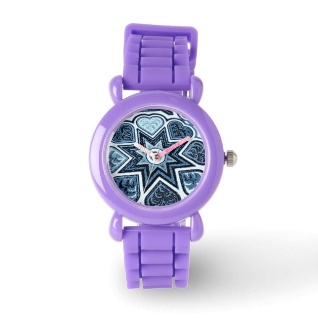 Ameriana Hearts & Stars Watch Armbanduhr (Vorderseite)