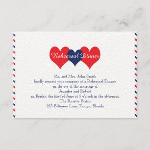 Ameriana Hearts Wedding Probe Einladung