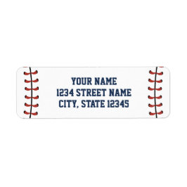 Ameriana Navy & Red Baseball Geburtstag/Baby Dusch