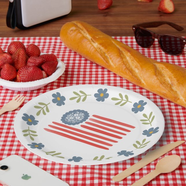 Ameriana-Papierplatte Pappteller (Picknick)