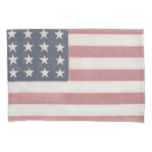Ameriana Red White and Blue Vintag Flag