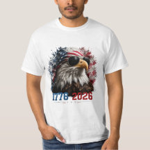 America 250 Eagle Stars und Stripes T-Shirt