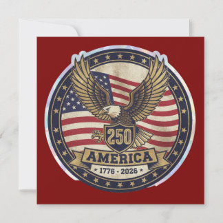 America 250  einladung