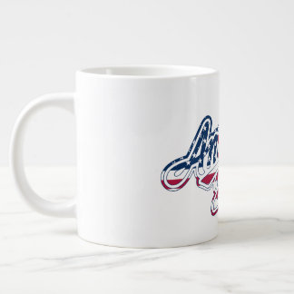 America 250 Flag Script Semiquincentennial Design Jumbo-Tasse