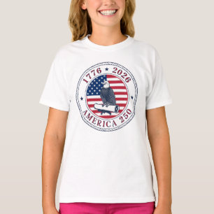 America 250 Gedenk-Adlersiegel – 1776-2026 T-Shirt