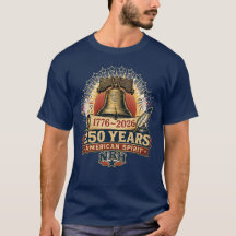 America 250 Jahre 1776–2026 Liberty Bell T-Shirt