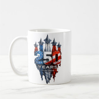 America 250 Jahre Tasse – Patriotische Kampfjets 1