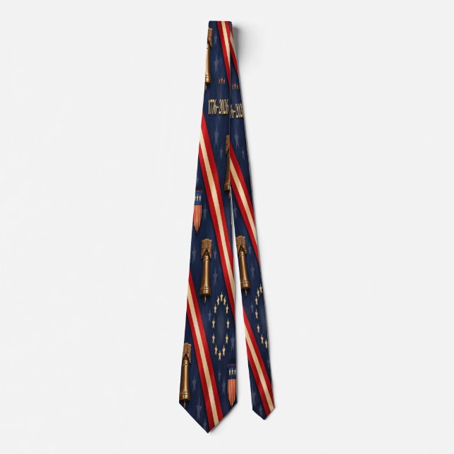America 250 Men's Tie Krawatte (Vorderseite)