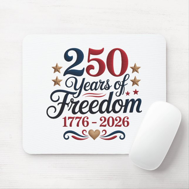 America 250  mousepad (Mit Mouse)