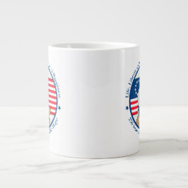 America 250 Year Anniversary Founding Fathers Jumbo-Tasse