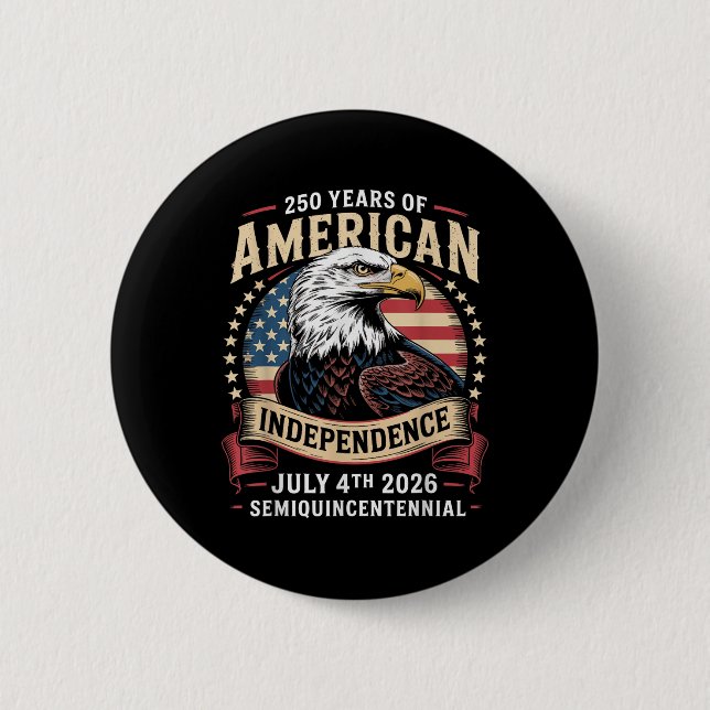America 250th Anniversary Celebration 250 Years Am Button (Vorderseite)